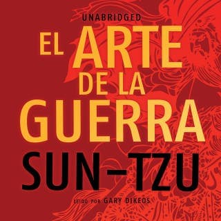 El Arte de la Guerra – Sun Tzu, portada del audiolibro