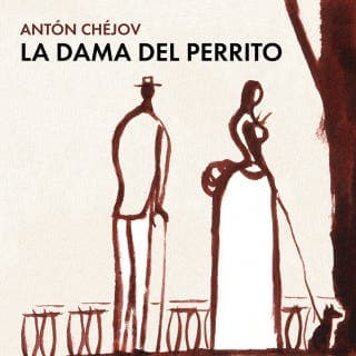La dama del perrito – Antón Chéjov, portada del audiolibro