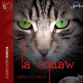 La squaw - Dramatizado – Bram Stoker, portada del audiolibro