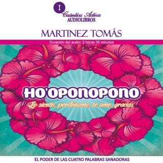 Ho'oponopono – Dra. María Carmen Martínez, portada del audiolibro
