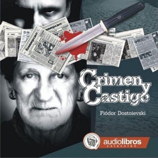 Crimen y Castigo – Fiódor Dostoyevski, portada del audiolibro