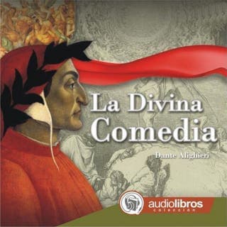 La Divina Comedia – Dante Alighieri, portada del audiolibro