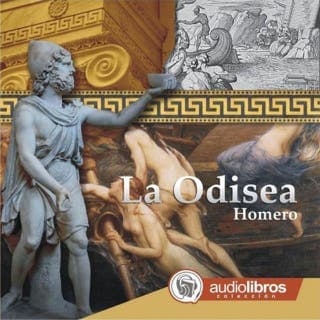La Odisea – Homero, portada del audiolibro