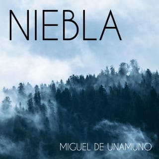 Niebla – Miguel de Unamuno, portada del audiolibro