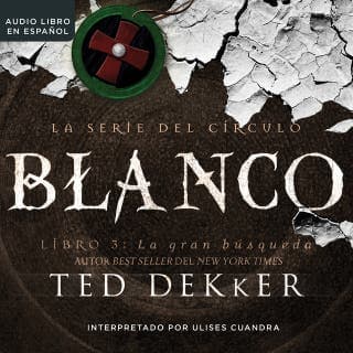 Blanco – Ted Dekker, portada del audiolibro