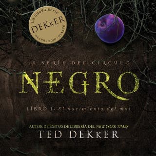 Negro – Ted Dekker, portada del audiolibro