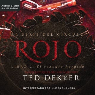 Rojo – Ted Dekker, portada del audiolibro