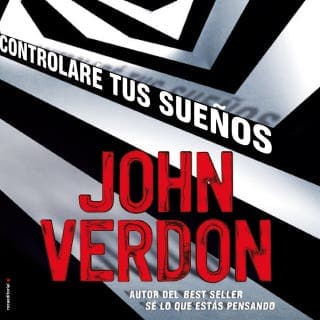 Controlaré tus sueños – John Verdon, portada del audiolibro
