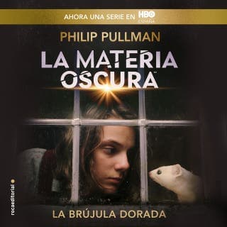 La brújula dorada – Philip Pullman, portada del audiolibro