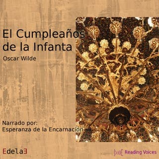 El cumpleaños de la Infanta – Oscar Wilde, portada del audiolibro