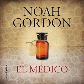 El médico – Noah Gordon, portada del audiolibro