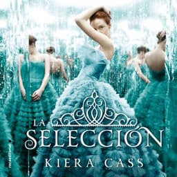 La selección – Kiera Cass, portada del audiolibro