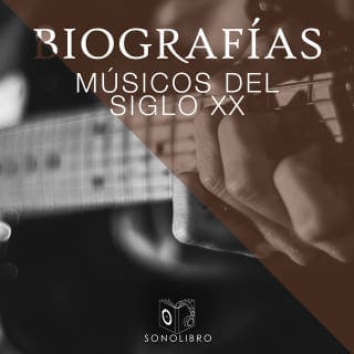 Biografías: Músicos del modernismo – Heberto Gamero Contín, portada del audiolibro