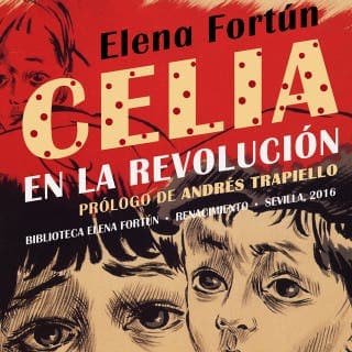 Celia en la revolución – Elena Fortún, portada del audiolibro