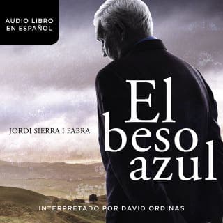 beso azul – Jordi Sierra i Fabra, portada del audiolibro