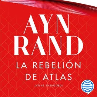 La rebelión de Atlas – Ayn Rand, portada del audiolibro