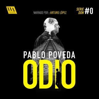 Odio – Pablo Poveda, portada del audiolibro