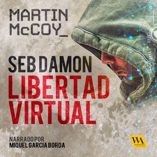 Seb Damon, Libertad Virtual – Martin McCoy, portada del audiolibro