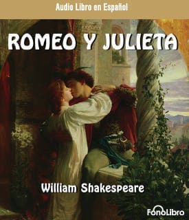 Romeo y Julieta – William Shakespeare, portada del audiolibro