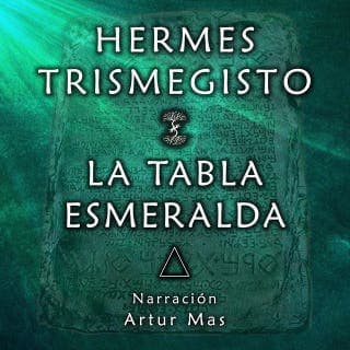La tabla esmeralda – Hermes Trismegisto, portada del audiolibro