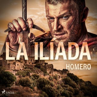 La Ilíada y la Odisea – Homero, portada del audiolibro