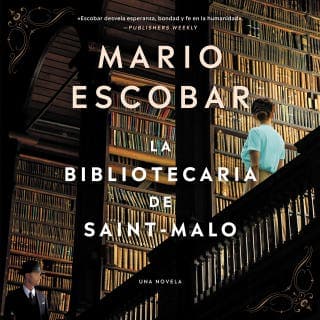 La bibliotecaria de Saint-Malo – Mario Escobar, portada del audiolibro