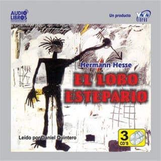 El lobo estepario – Hermann Hesse, portada del audiolibro