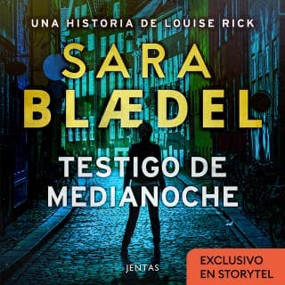 Testigo de medianoche – Sara Blædel, portada del audiolibro