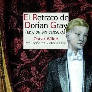 El retrato de Dorian Gray – Oscar Wilde, portada del audiolibro