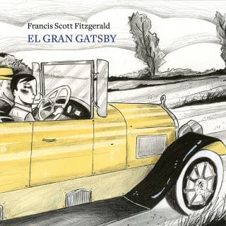 El gran Gatsby – F. Scott Fitzgerald, portada del audiolibro