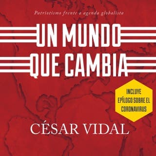 Un mundo que cambia – César Vidal, portada del audiolibro
