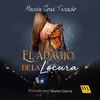 El adagio de la locura – María José Tirado, portada del audiolibro