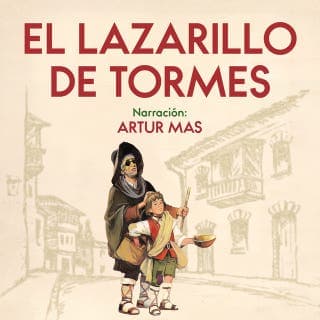 El Lazarillo de Tormes – Anónimo, portada del audiolibro