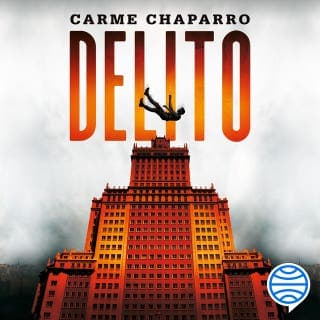 Delito – Carme Chaparro, portada del audiolibro