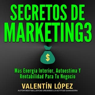 Secretos de Marketing – Valentín López, portada del audiolibro