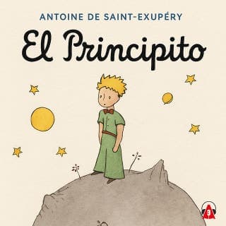 El Principito – Antoine de Saint-Exupéry, portada del audiolibro