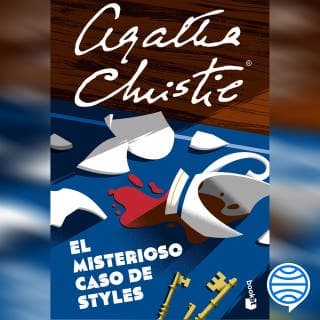 El misterioso caso de Styles – Agatha Christie, portada del audiolibro