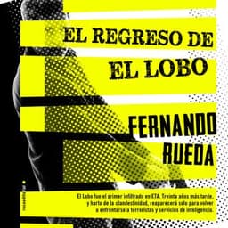 El regreso de El Lobo – Fernando Rueda, portada del audiolibro