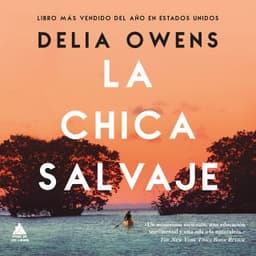 La chica salvaje – Delia Owens, portada del audiolibro