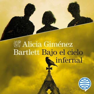 Bajo el cielo infernal – Alicia Giménez Bartlett, portada del audiolibro
